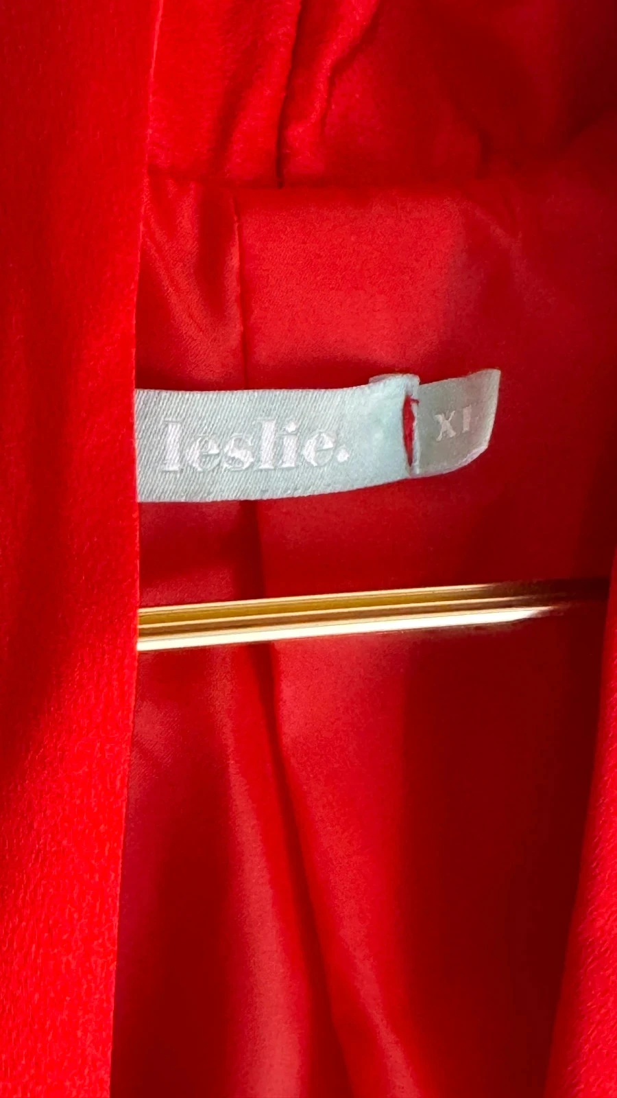 Mooie Elegante Rode Blazer "Leslie" • XL • TN276 – photo 4